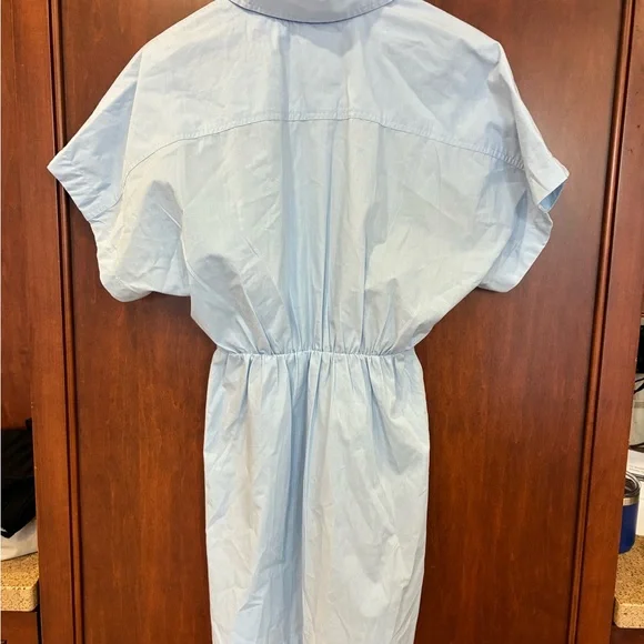 2/$40 NWT Abercrombie & Fitch Button Down Ruched Dress - Picture 9 of 10